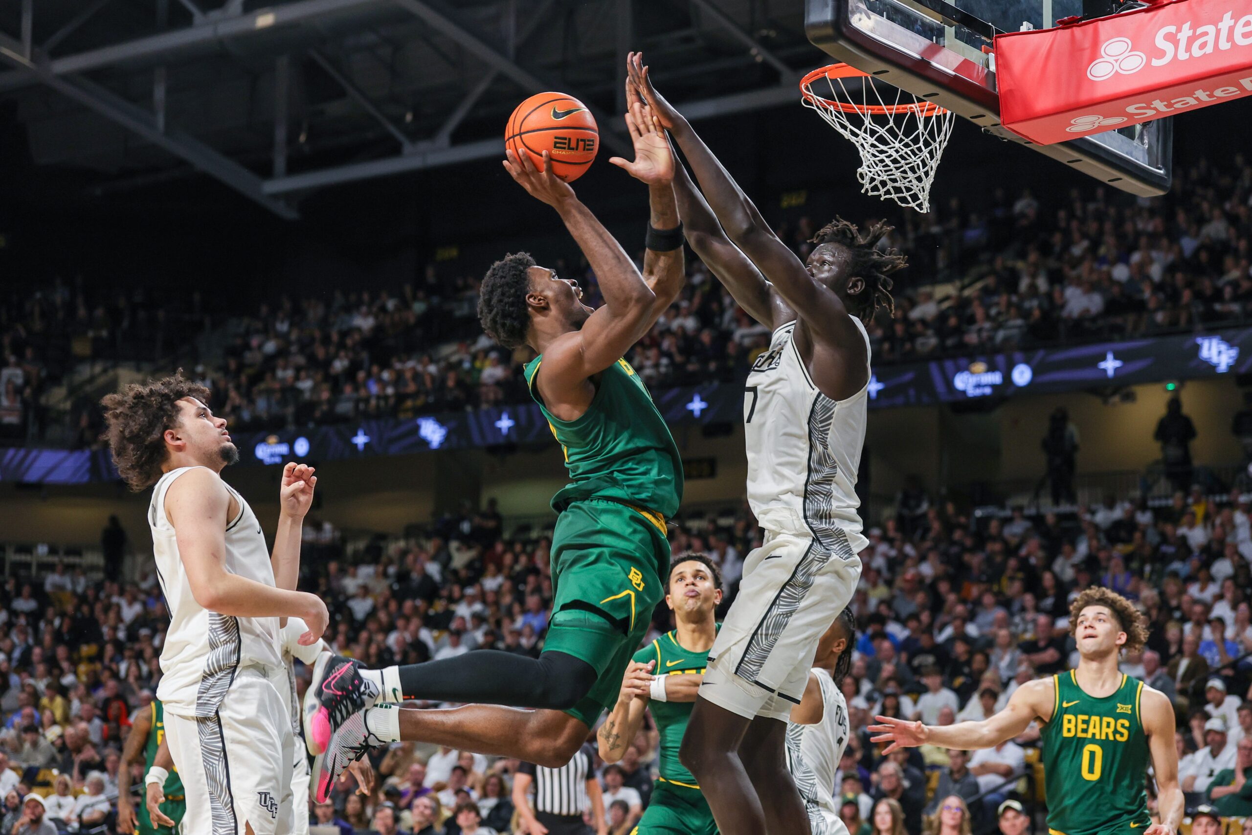 UCF basketball's 2nd-half rally falls short in home loss to Baylor