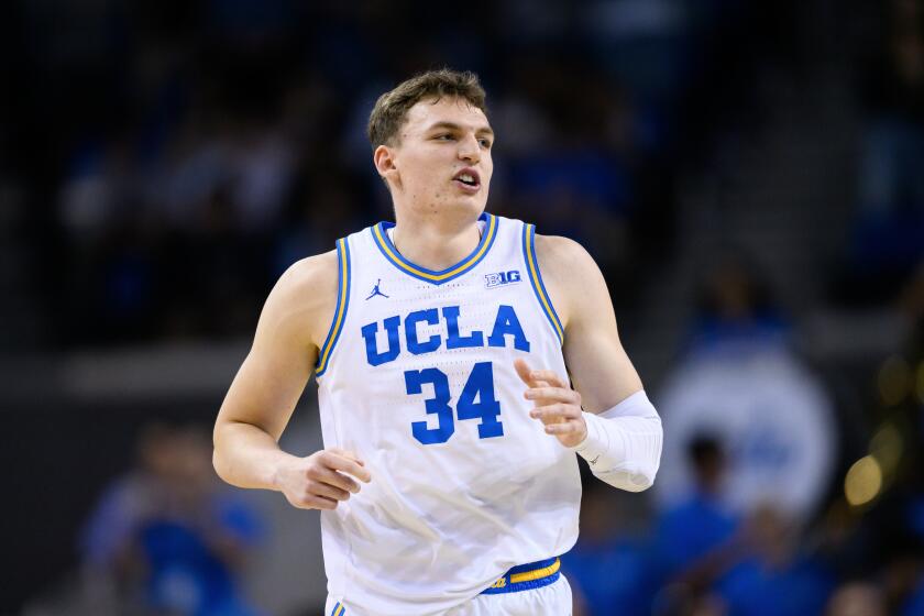 UCLA's Tyler Bilodeau to miss Big Ten tournament semifinal game Saturday