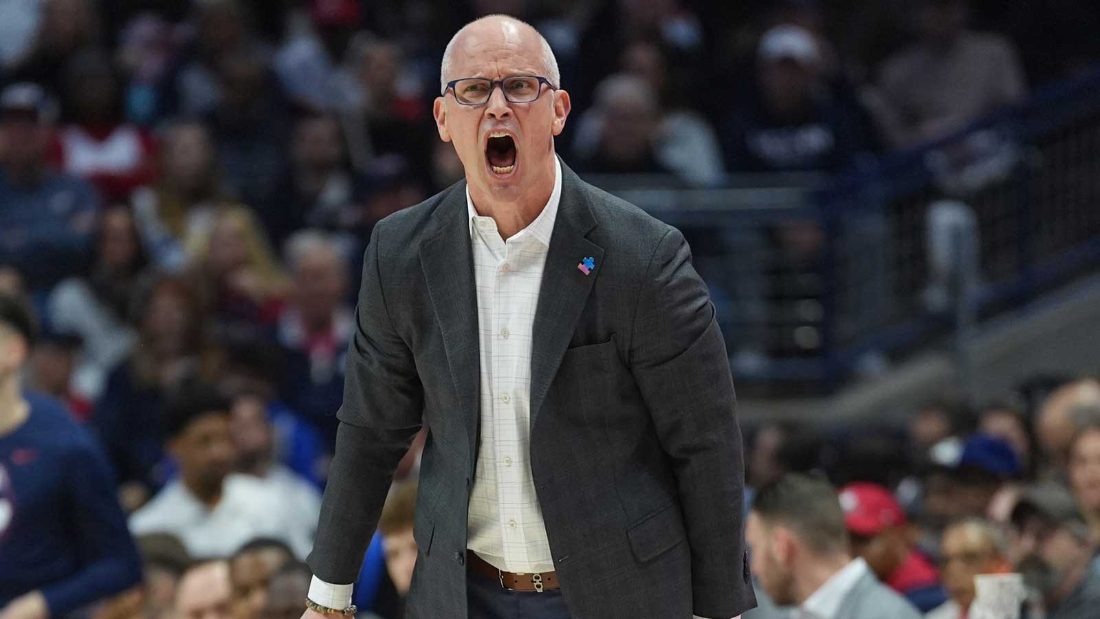 UConn HC Dan Hurley ejected within final second of upset loss to Marquette