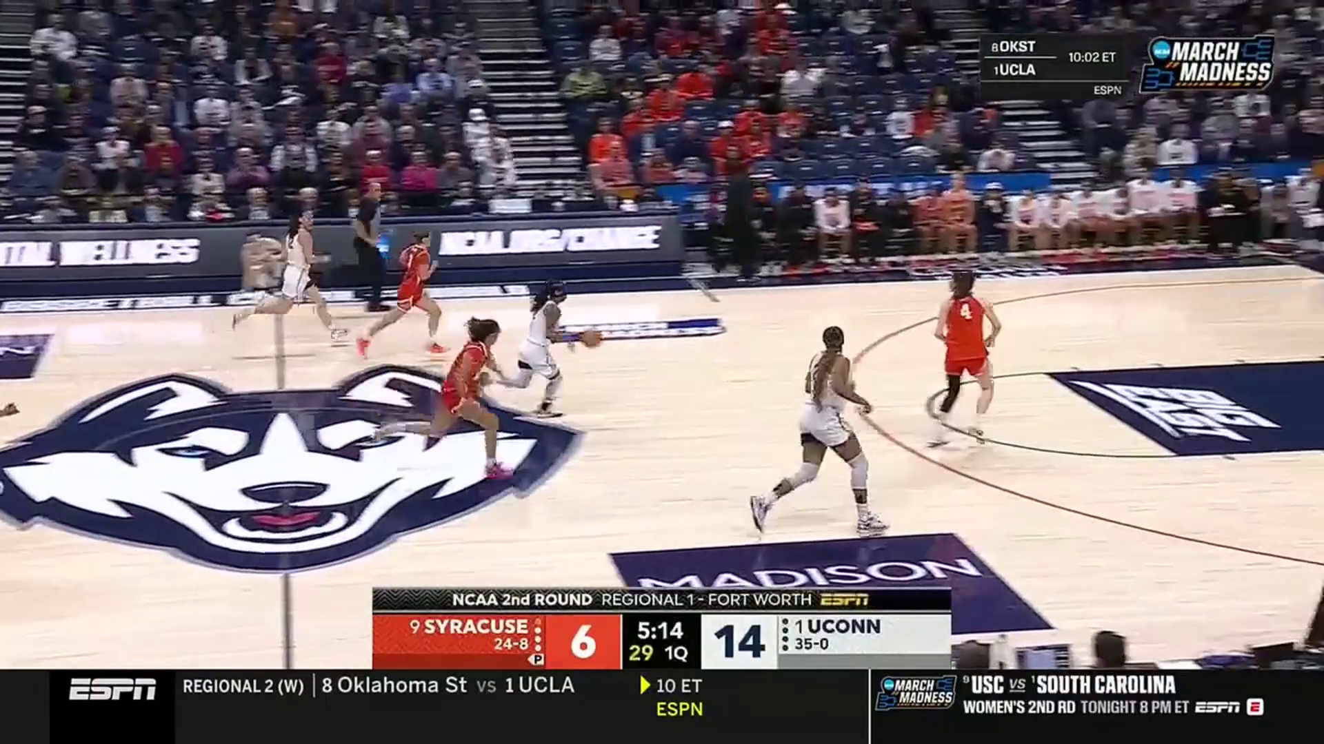 Uconn Huskies vs. Syracuse Orange – Condensed Game