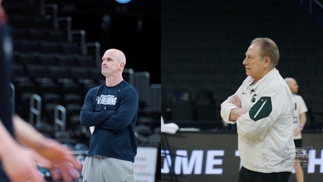 UConn-Michigan State is a matchup between close friends Dan Hurley and Tom Izzo