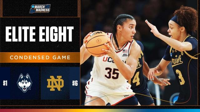 UConn vs. Notre Dame - Elite Eight NCAA tournament extended highlights