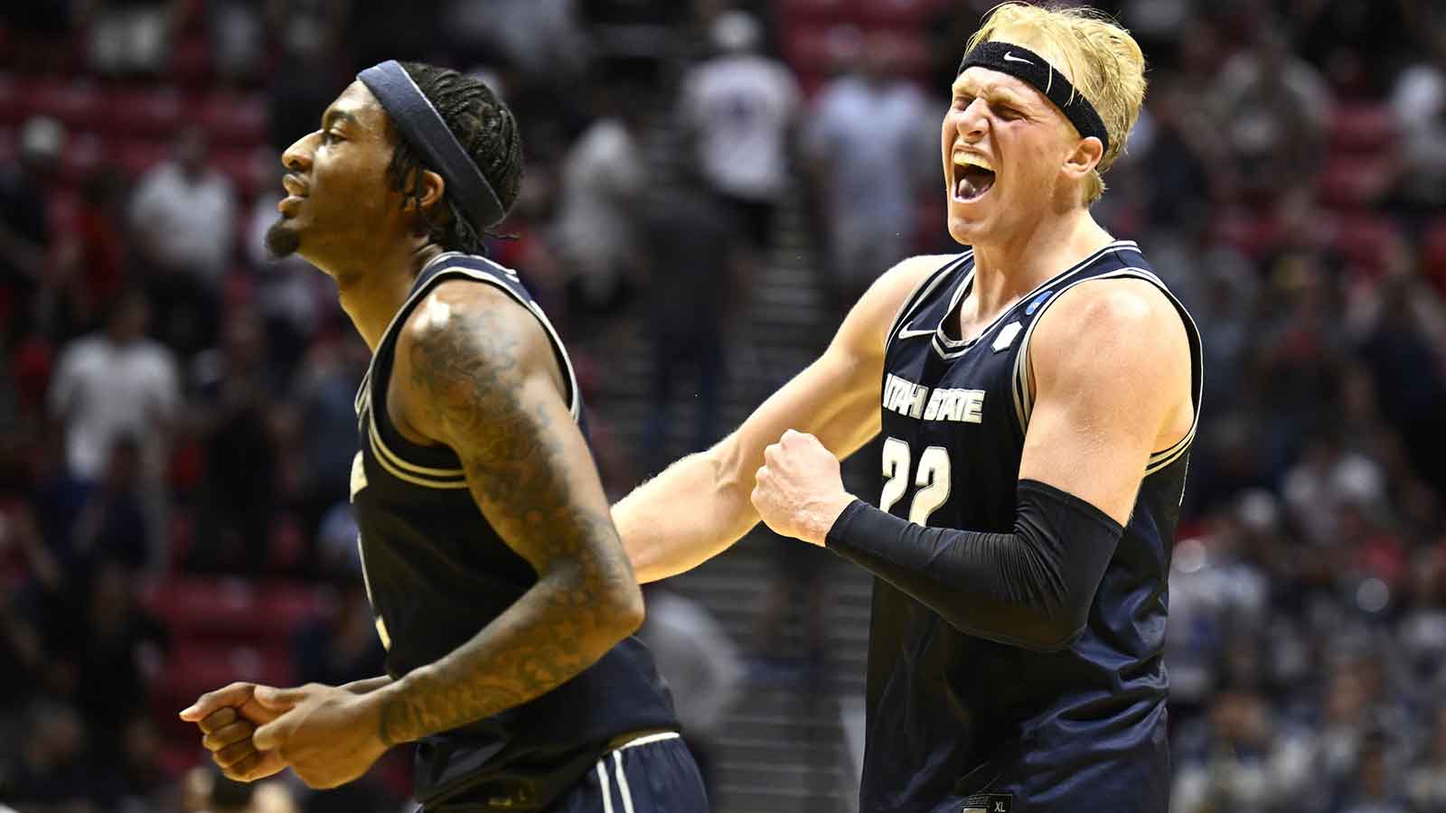 Utah State guard revealed when he knew Villanova would wear down