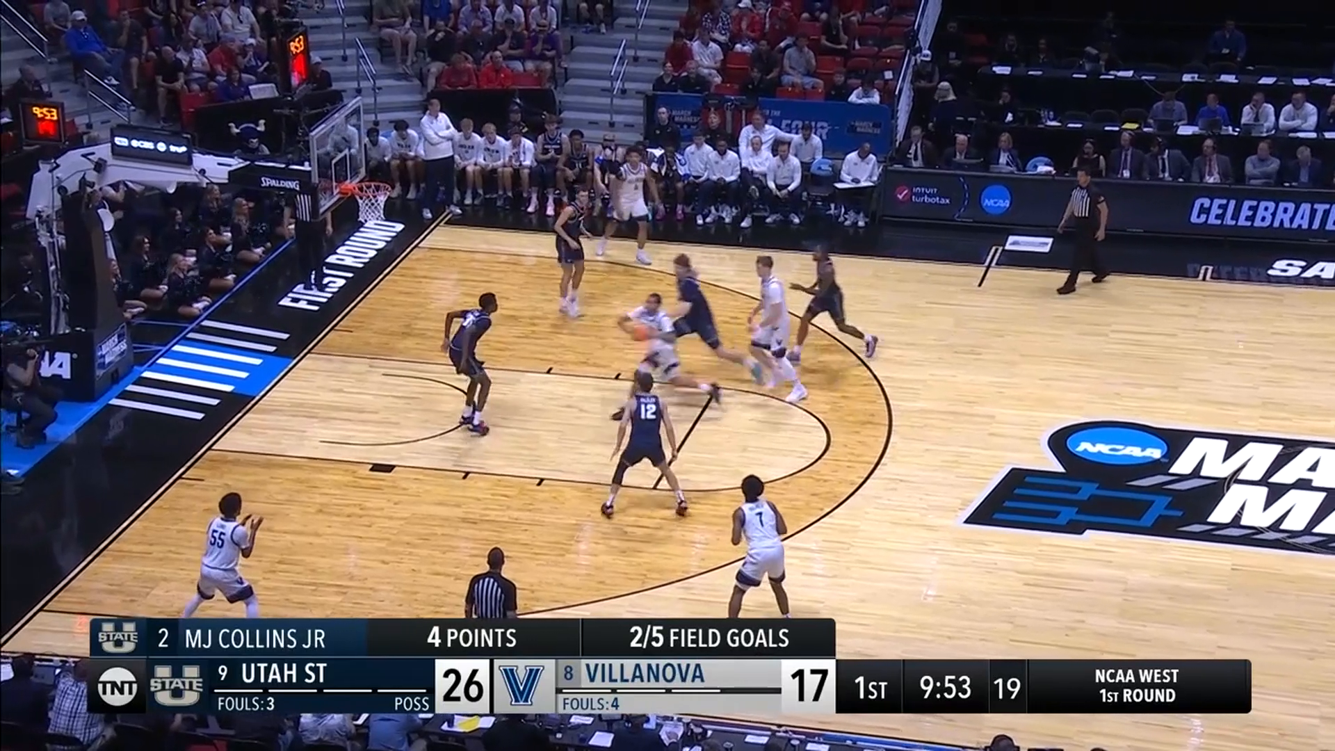 Villanova Wildcats vs. Utah State Aggies – Condensed Game