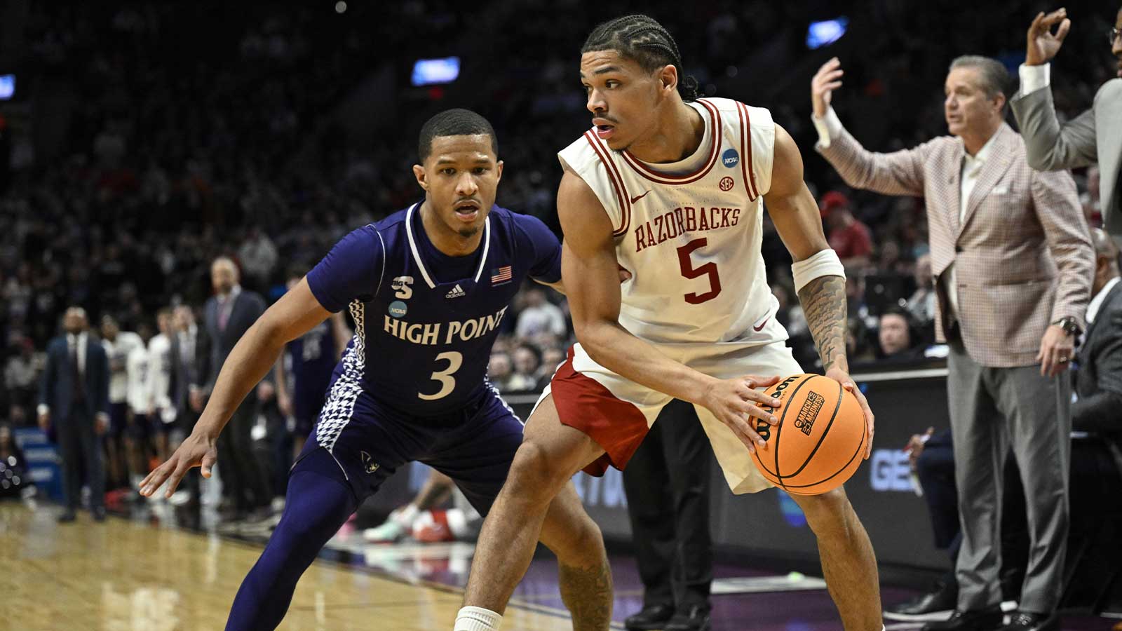 What was on Darius Acuff Jr.’s mind down the stretch for Arkansas vs. High Point