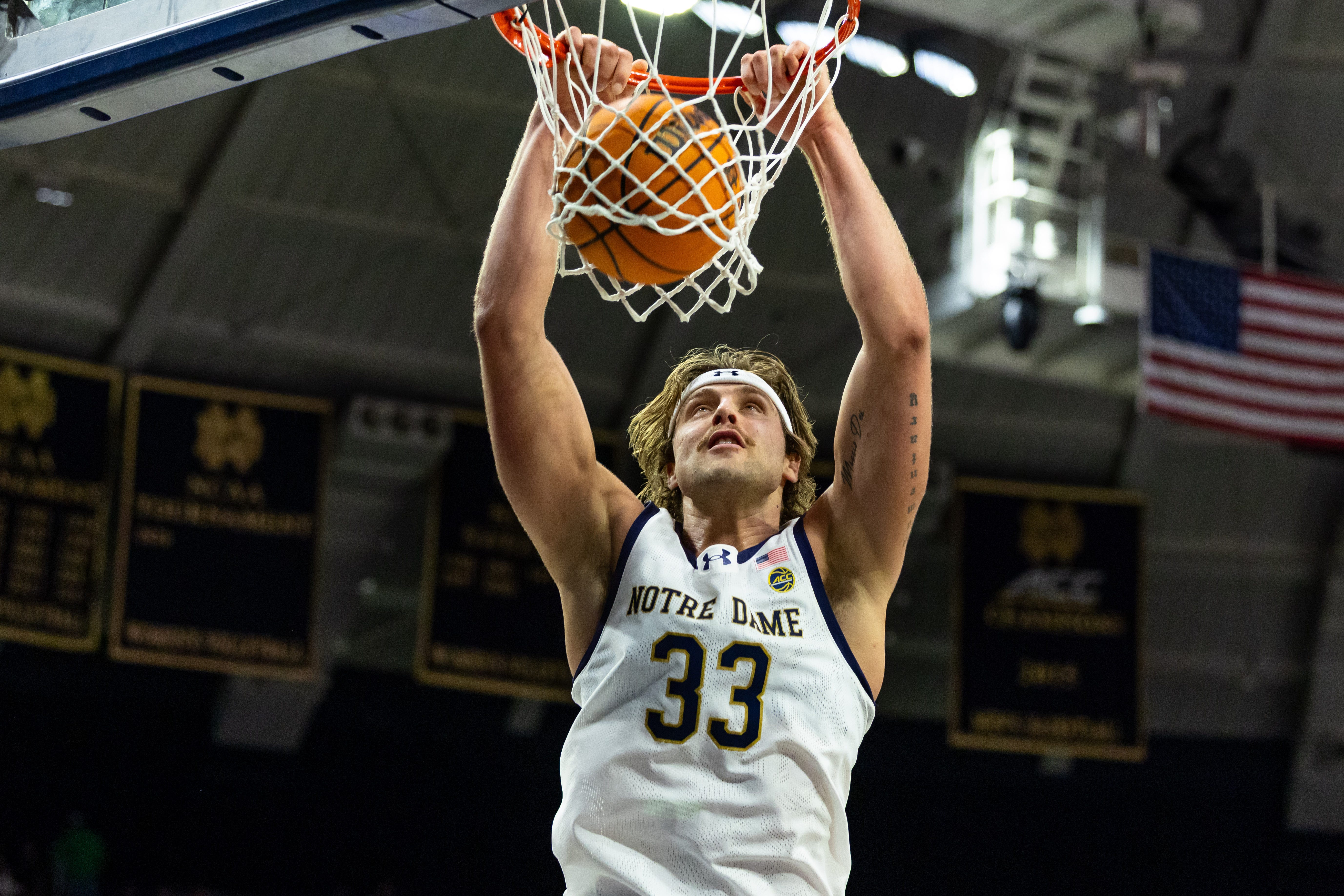 Few Irish could say they played harder every night than graduate student power forward Carson Towt.
