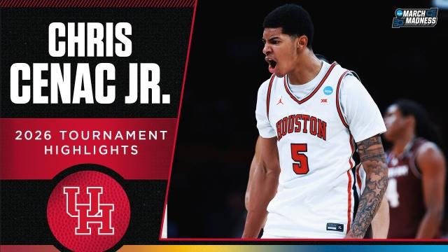 Chris Cenac Jr. 2026 NCAA tournament highlights