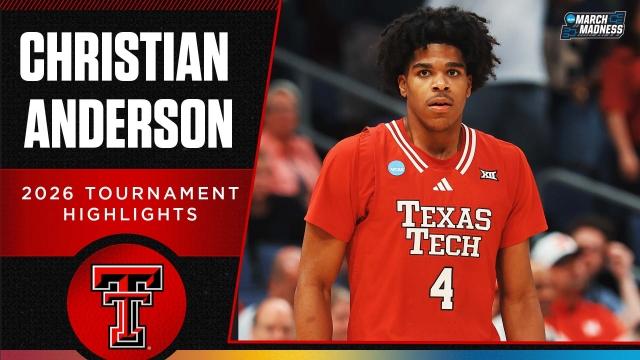Christian Anderson 2026 NCAA tournament highlights