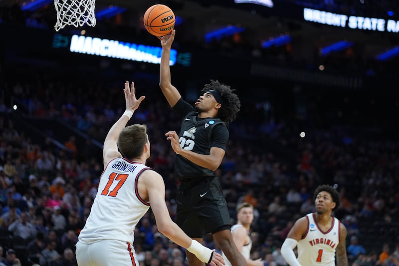 NCAA Wright St Virgina Basketball