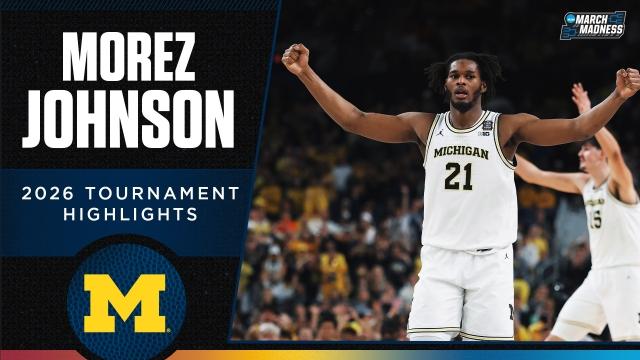 Morez Johnson Jr. 2026 NCAA tournament highlights