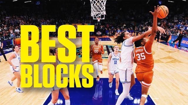 Top blocks from the 2026 NCAA women's basketball tournament