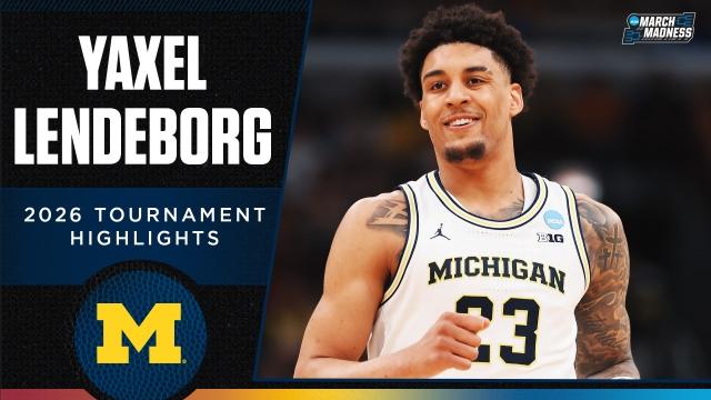 Yaxel Lendeborg 2026 NCAA tournament highlights
