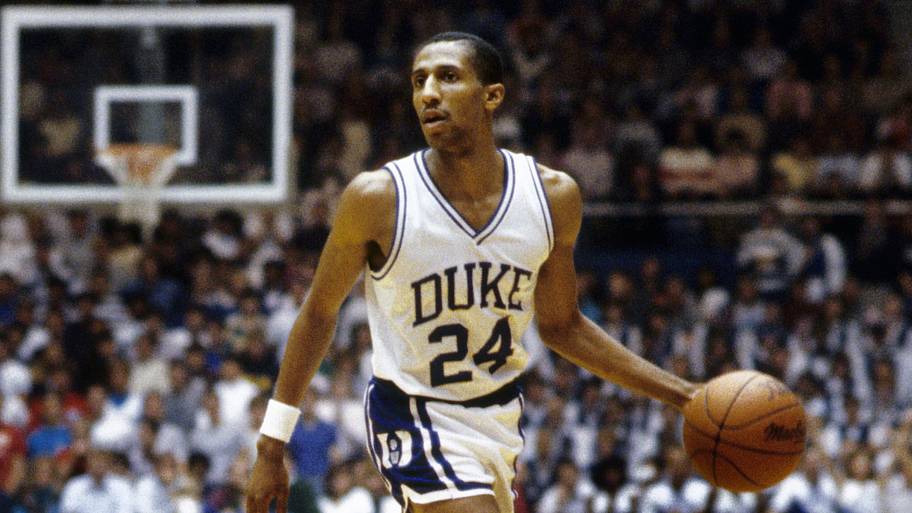 Duke basketball guard Johnny Dawkins