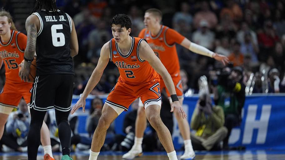 National pundit says "no major risk" of Illinois basketball losing Andrej Stojakovic to the NBA