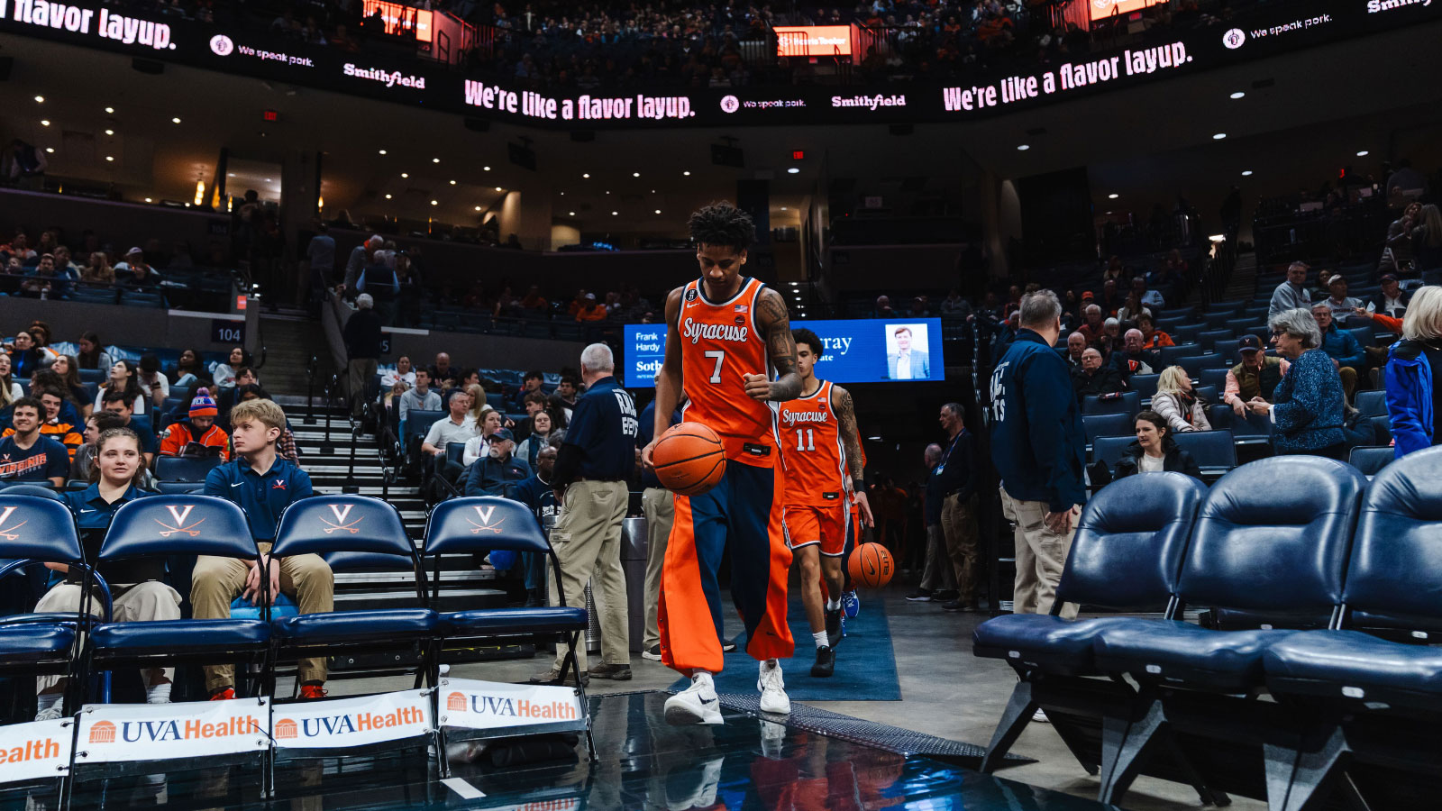 Syracuse basketball legend Carmelo Anthony pushes back on criticism of son Kiyan’s freshman year