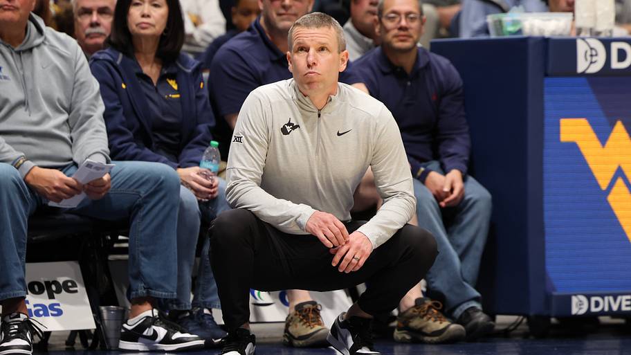 West Virginia Univrsity head coach Ross Hodge