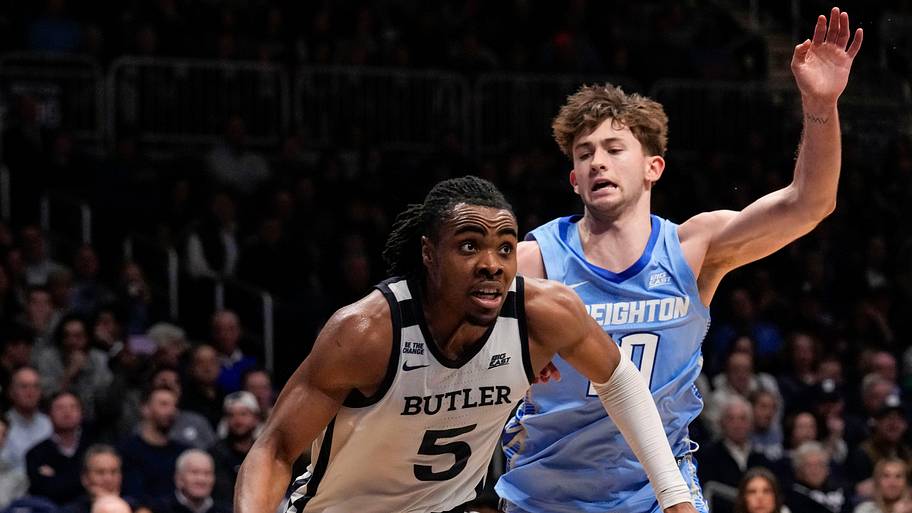 Butler Bulldogs forward Michael Ajayi (5)