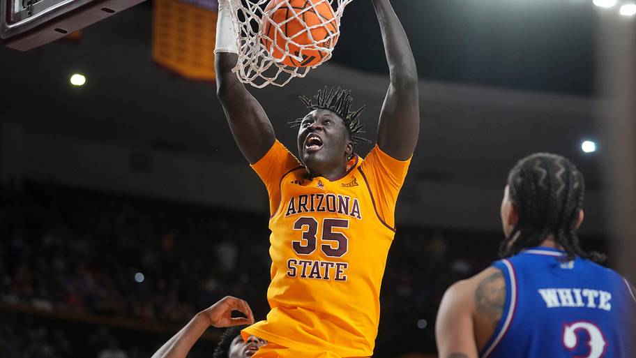 ASU Sun Devils center Massamba Diop (35)