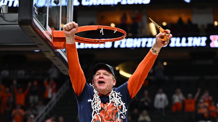 Brad Underwood Illinois Iowa Elite Eight 032926