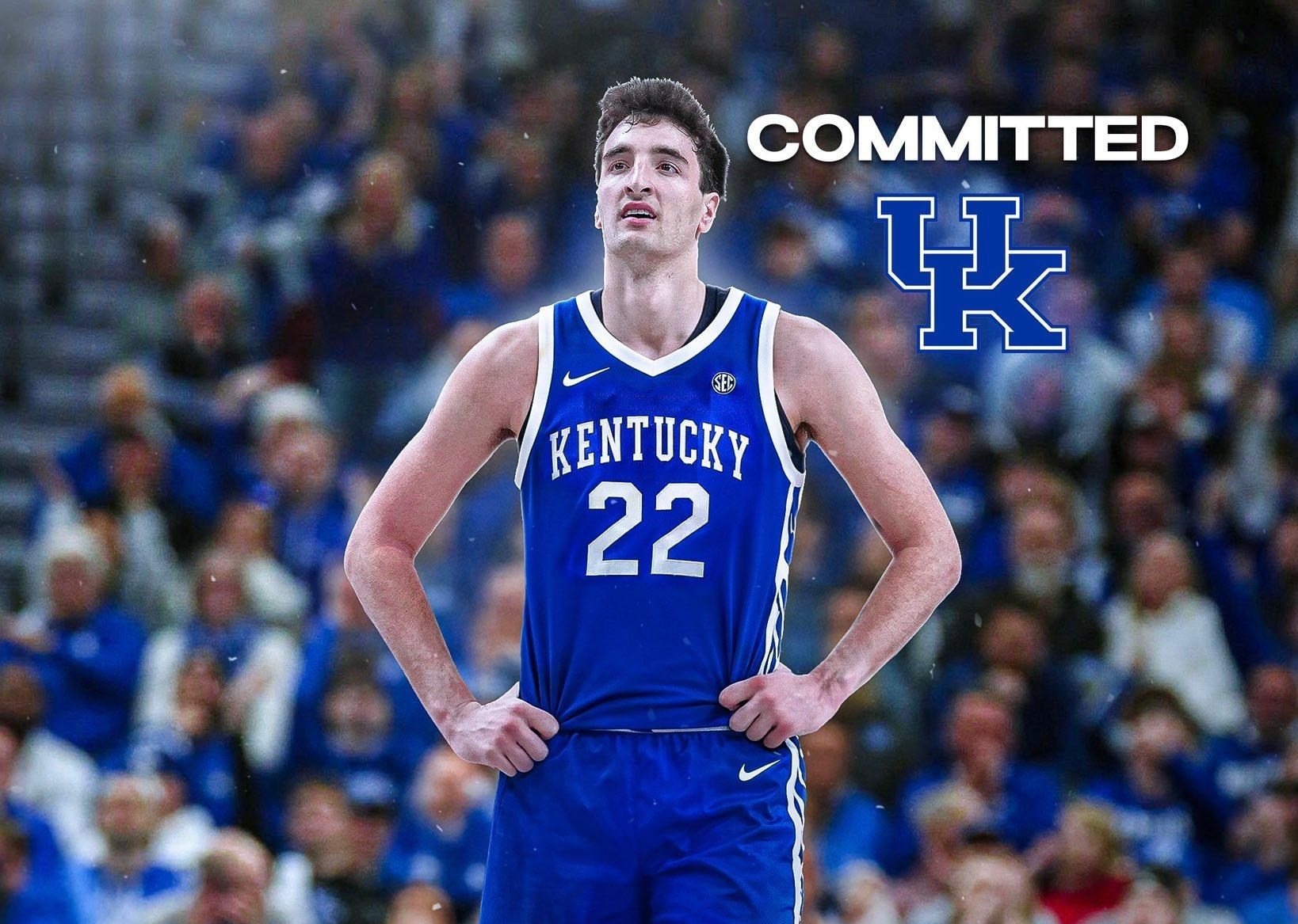 Milan Momcilovic gives Kentucky a major bump in 2026-27 college basketball rankings
