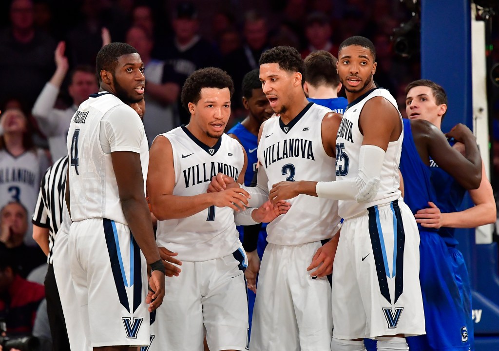 Jalen Brunson, Josh Hart, Mikal Bridges