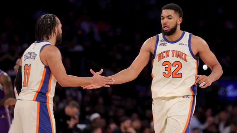 Where did every player go to college on the Knicks' 2025-26 NBA Finals roster?