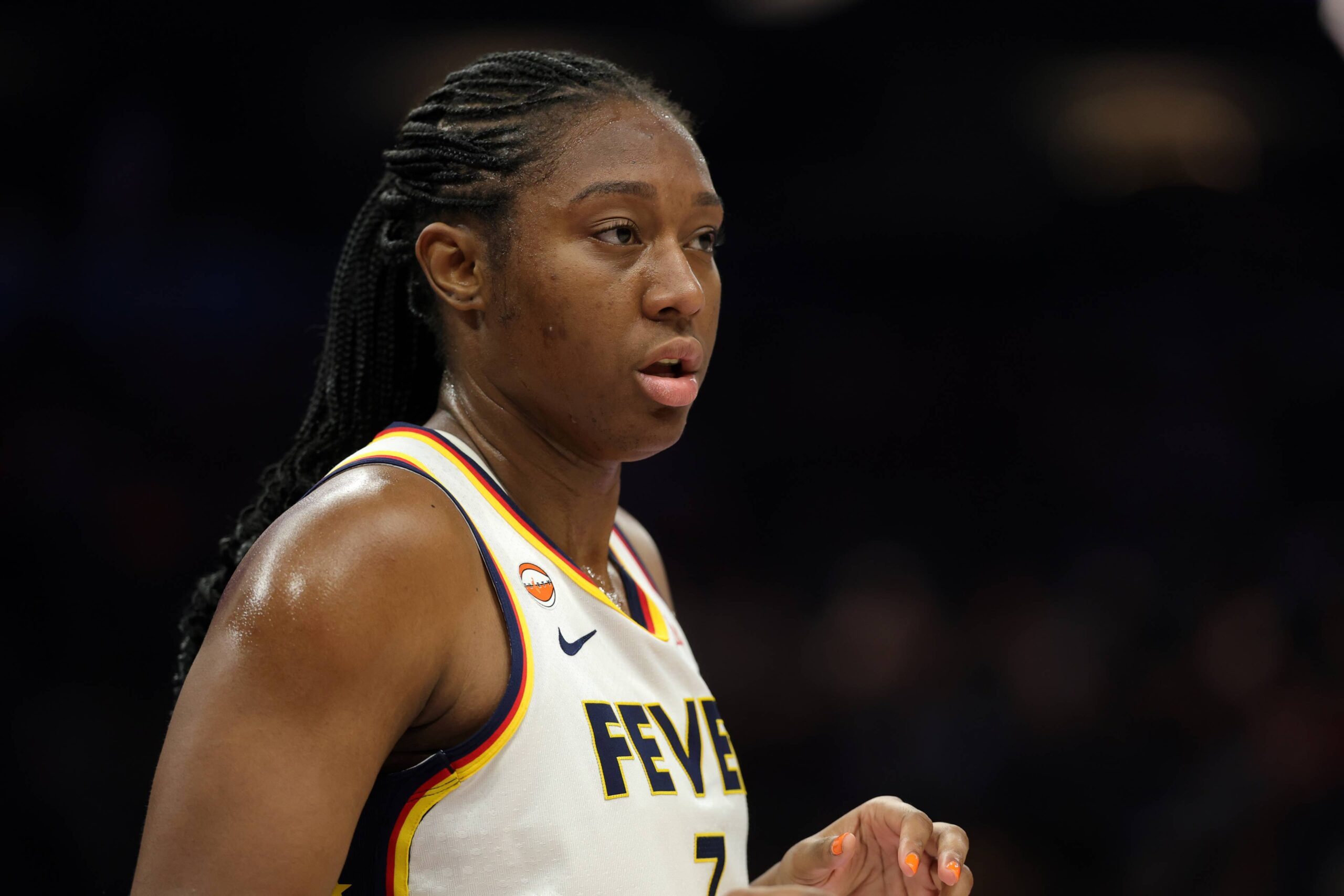 Aliyah Boston Reacts to What Caitlin Clark Did After Angel Reese Fail