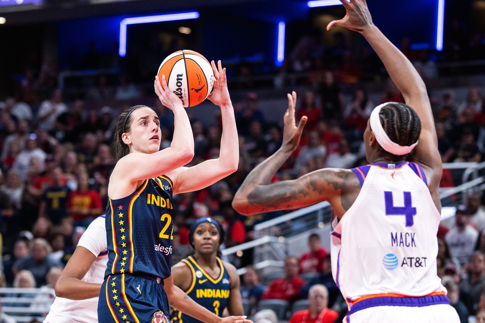 Caitlin Clark Gets Unique MVP Pitch From Fever Guard Ty Harris Alongside Kelsey Mitchell