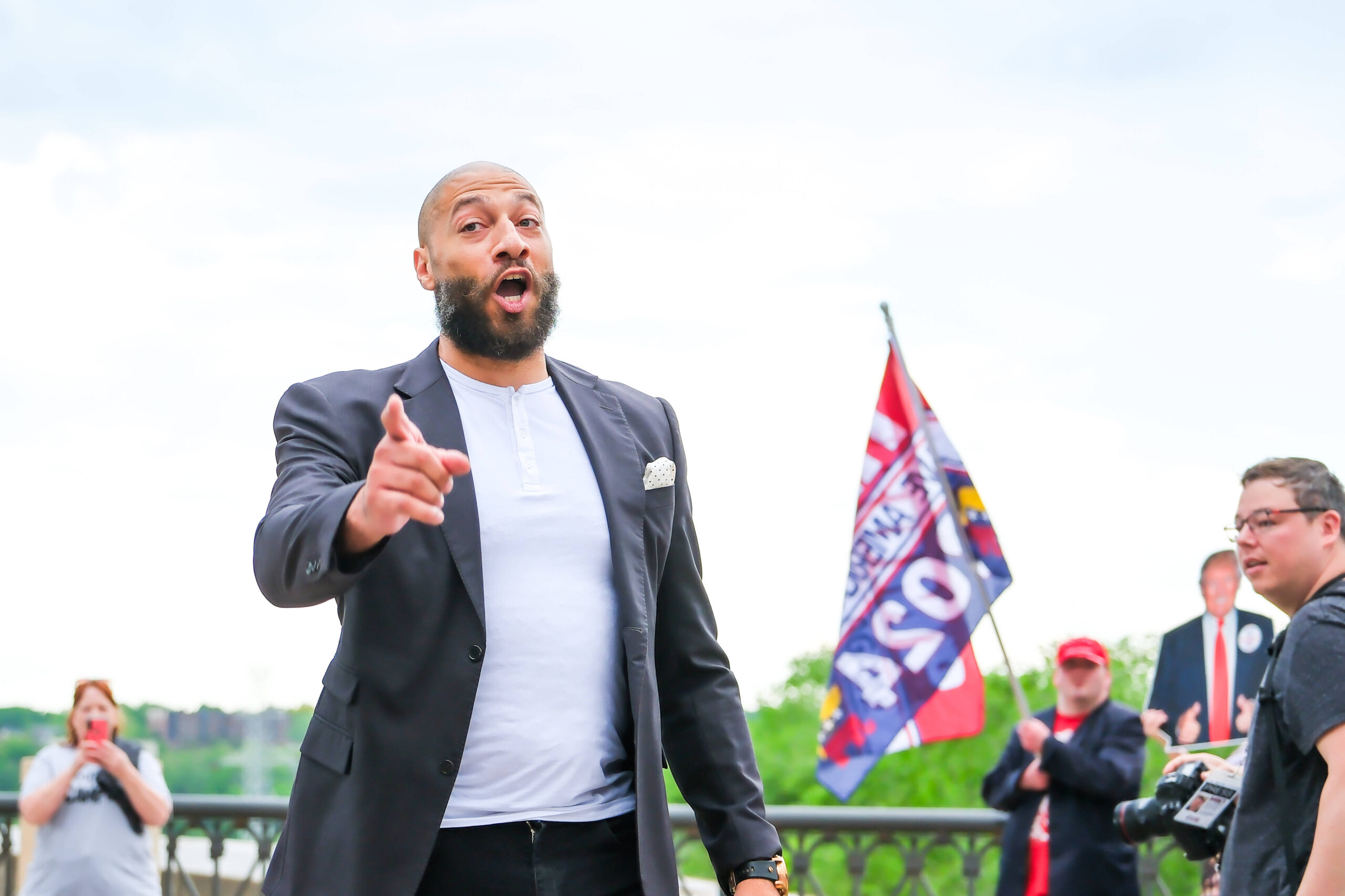 “Here To Participate & Scout Competition”: Ex-NBA Player Royce White Makes His Intentions Known During Fever Game Appearance With Indiana Attorney General Also in Attendance