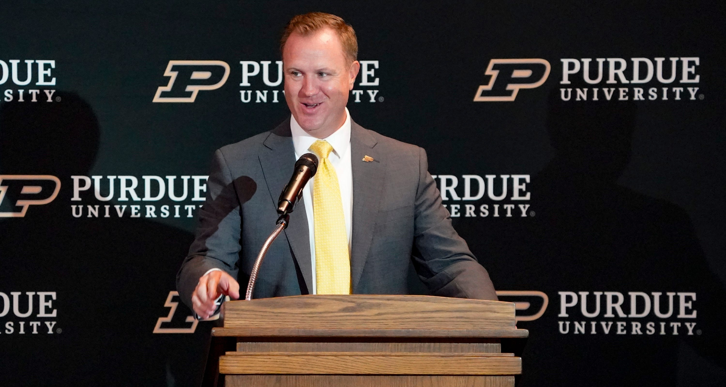 New Purdue AD takes baffling swipe at Indiana in introductory press conference