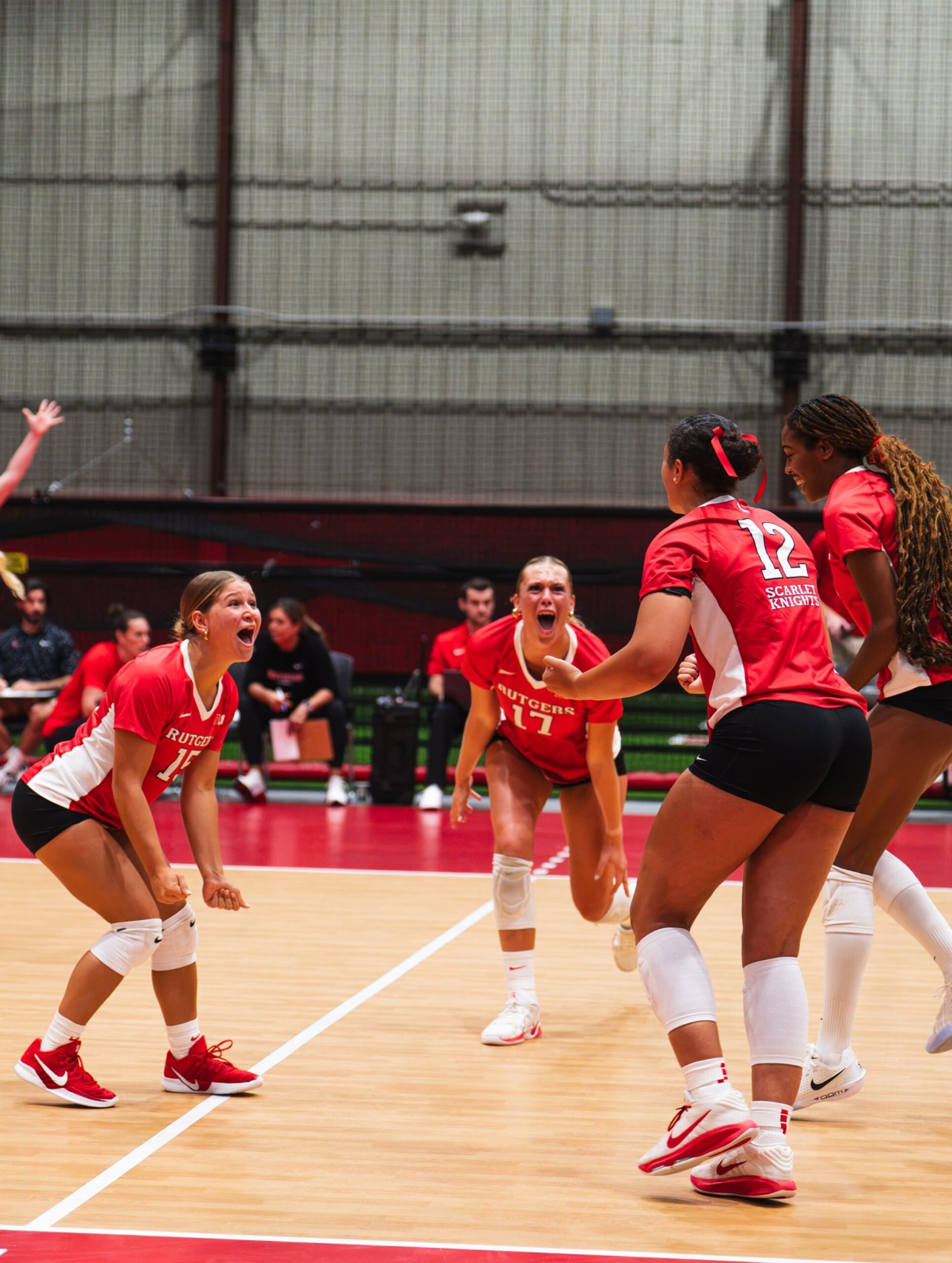 Rutgers Volleyball Handles Bellermine With Ease in 3-1 Win