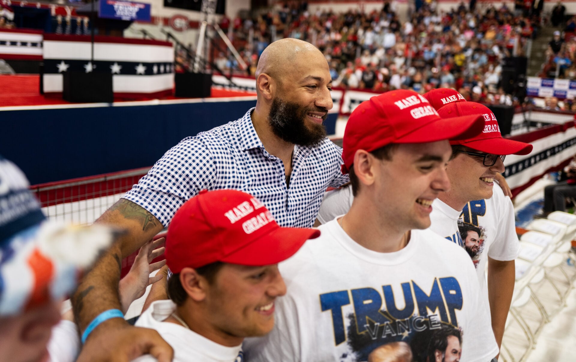 Video of Royce White attending Indiana Fever game wearing blonde wig goes viral