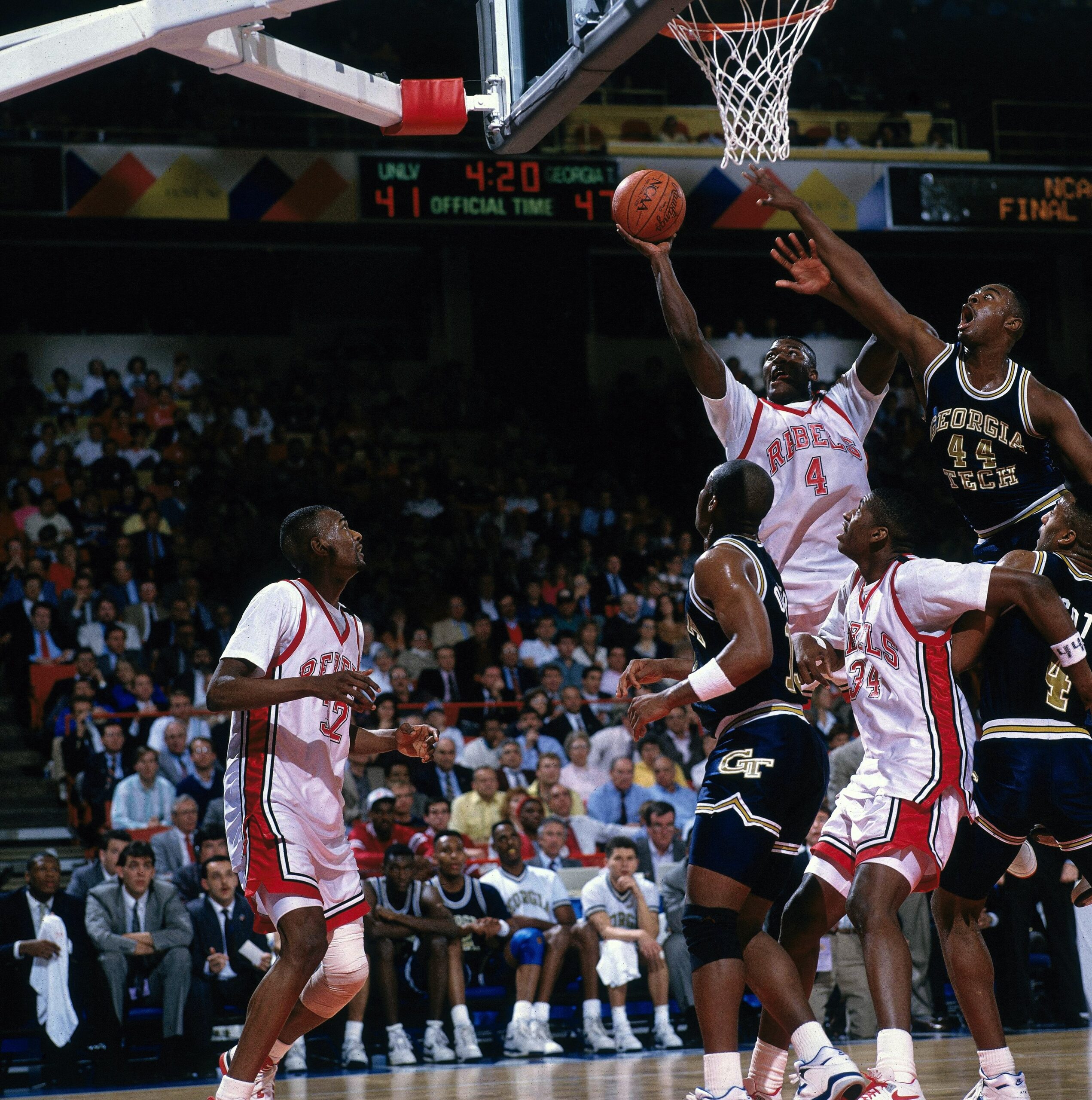 YouTube Gold: Georgia Tech-UNLV Had A Great One In The 1990 Final Four
