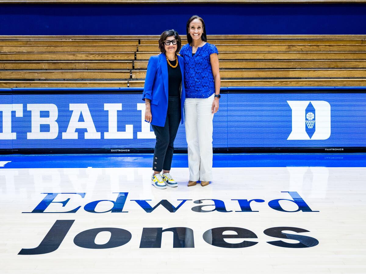 Duke places Edward Jones logo on Coach K Court in four-year deal