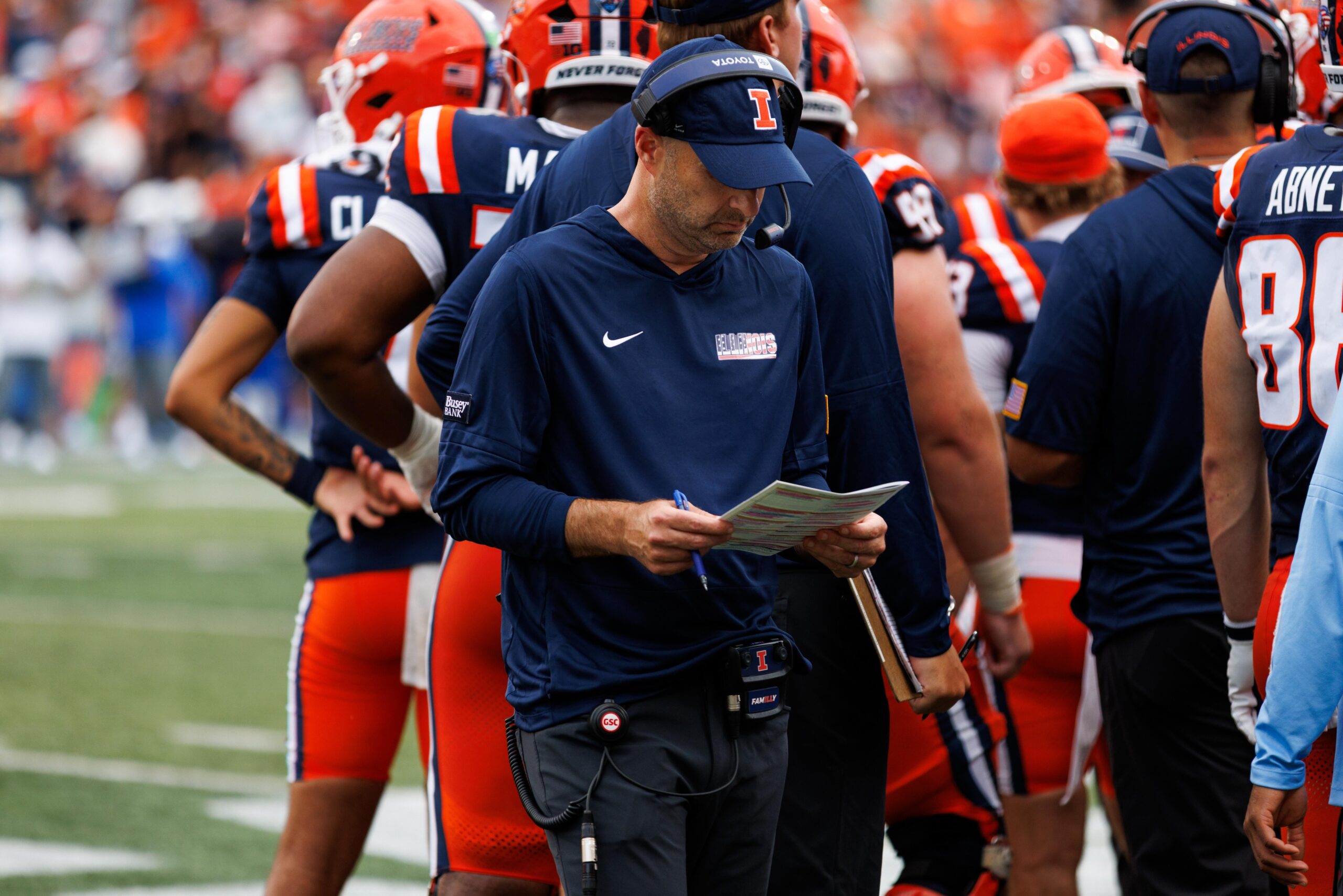 Illinois’ perplexing playcalling cost them the win Saturday