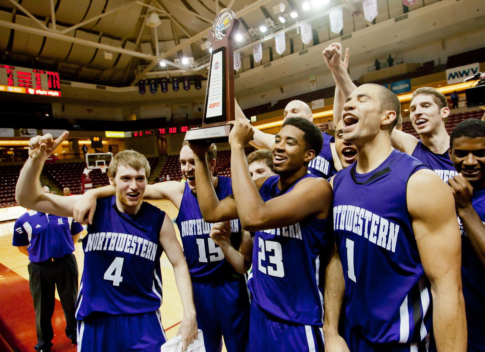 Northwestern Earns Two Nationally Televised Games at Charleston Classic