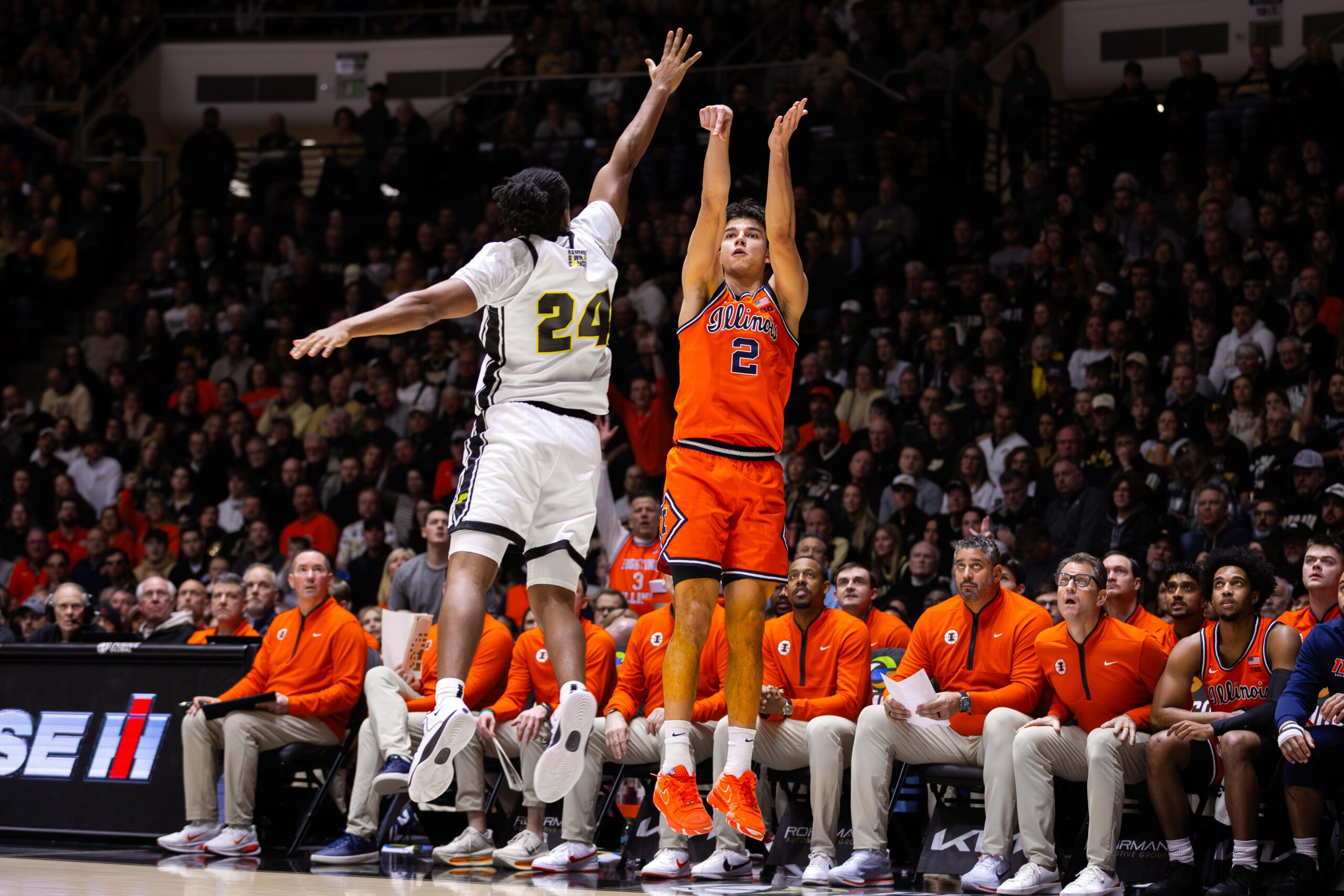 Tough February test set for Illini