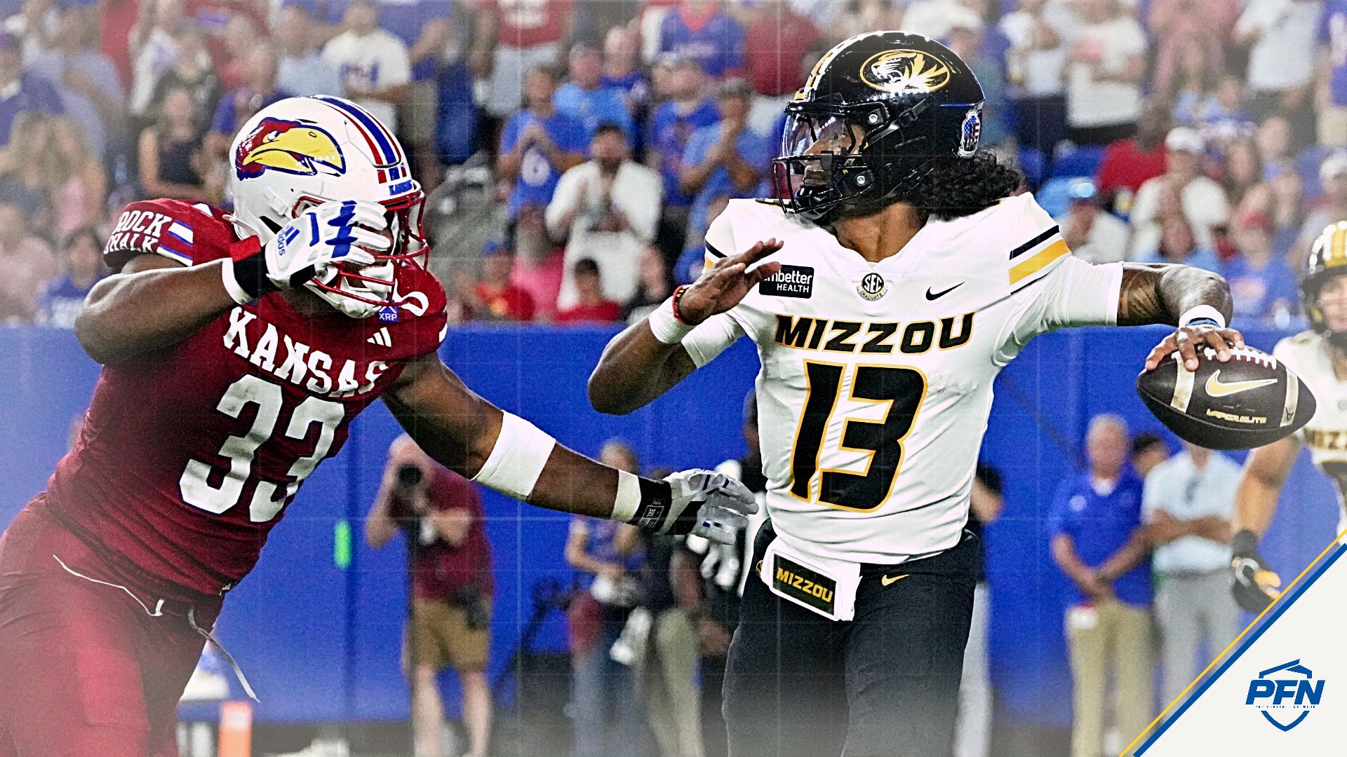 ‘You All Just Rolled Over,’ ‘Shame on You’ — CFB Fans Rip Kansas As Viral Border War Pregame Video Backfires After Missouri Win