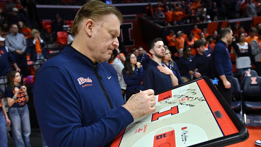 Brad Underwood isn't forgetting his trials and tribulations with Illinois basketball