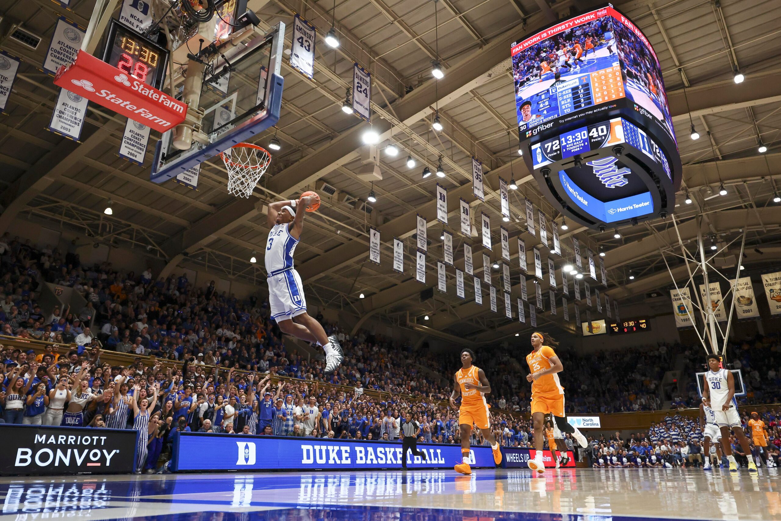 Cameron Crusher: Duke Blows Out Tennessee In Exhibition Play, 103-64