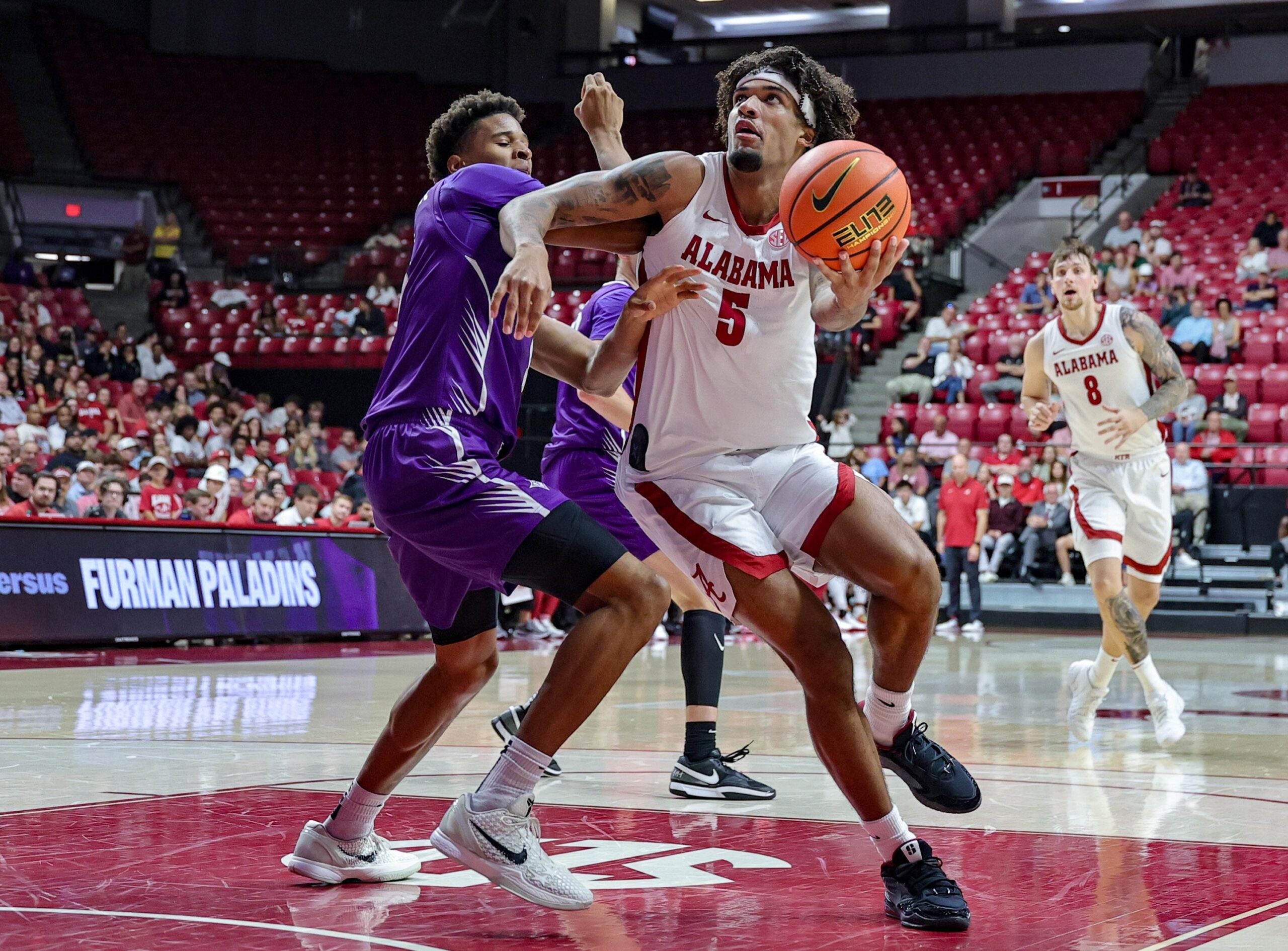 Crimson Tide Rolls Furman 111-93