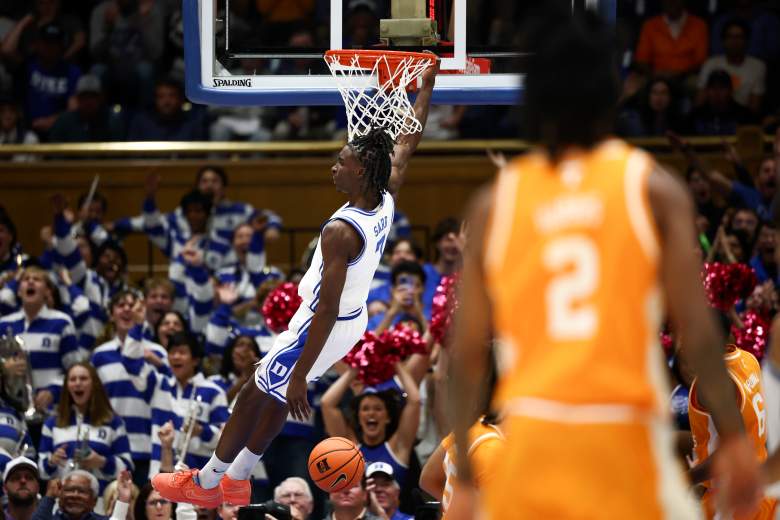 Duke Dominates First Half against #8 Tennessee