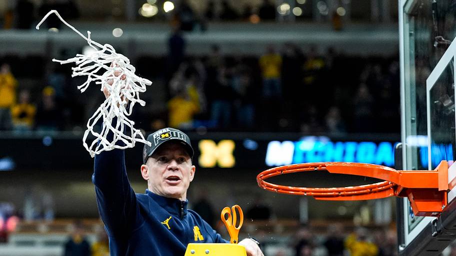 Dusty May Claps Back at Tom Izzo's Comments about Michigan Basketball's National Championship