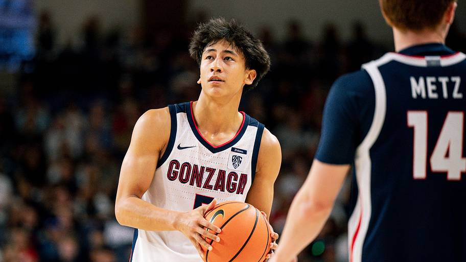 Gonzaga's projected starting lineup for the 2026-27 season