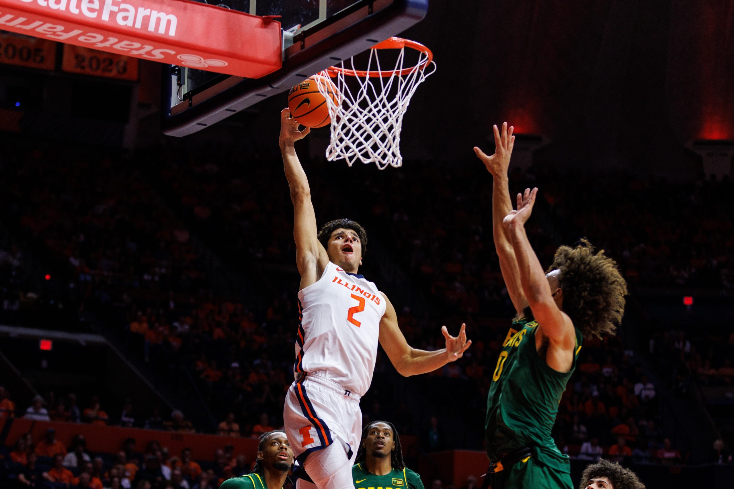 Illinois catches injury bug in home-opening exhibition loss to Baylor