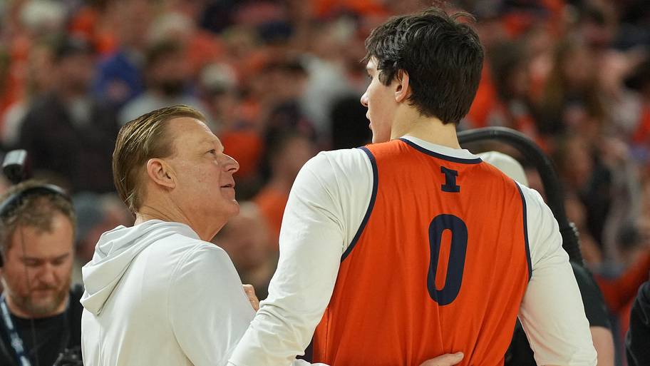Illinois Coach Brad Underwood Shares Latest on David Mirkovic's Recovery