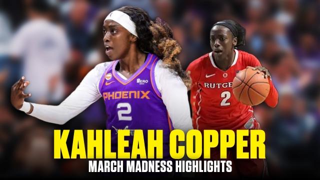 Kahleah Copper 2015 March Madness highlights at Rutgers