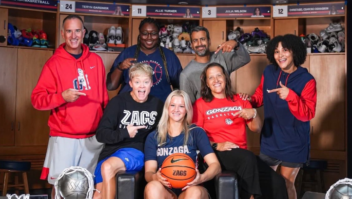 Lisa Fortier, Jordan Green Hand Gonzaga Offer to Recruit AnnaClaire Bugbee