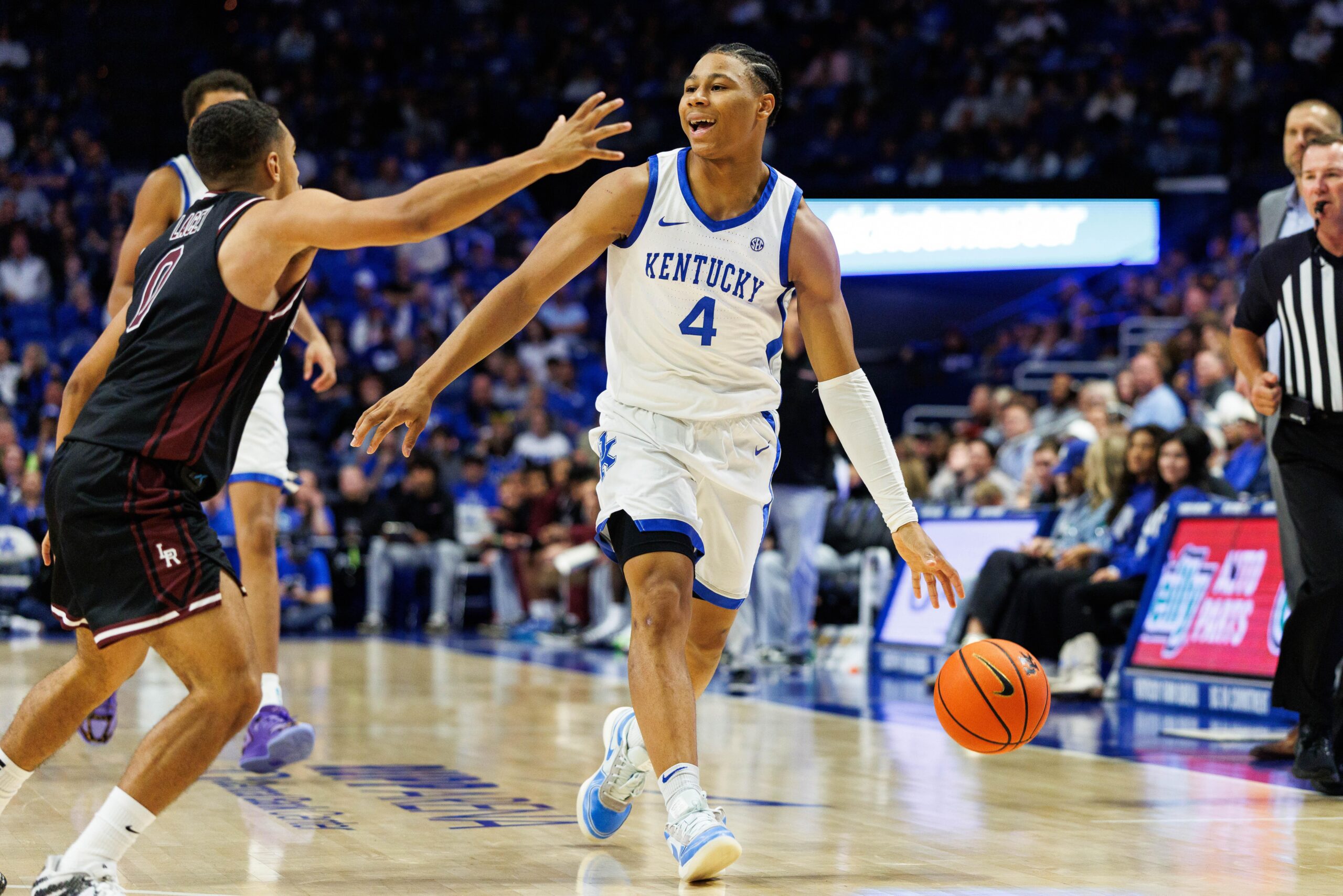 Mason Williams learning from Kentucky veterans as Milan Momcilovic praises freshman guard