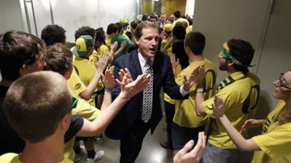 Oregon men’s basketball coach Dana Altman announces his retirement